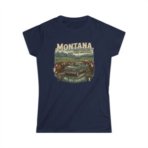 More Cows Than People-Montana Women’s Tee